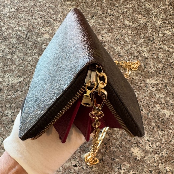 Louis Vuitton Portefeuille Zippy Wallet Brown burgundy pink - Picture 8 of 17